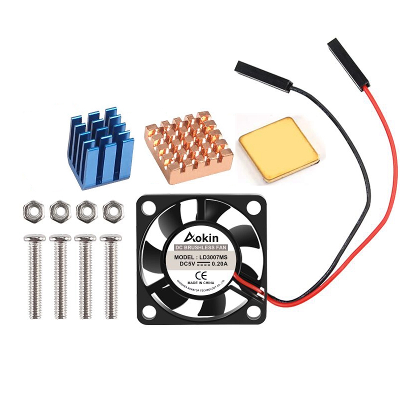 Pi Power Supply - 5V / 3.3V Cooling Fan With