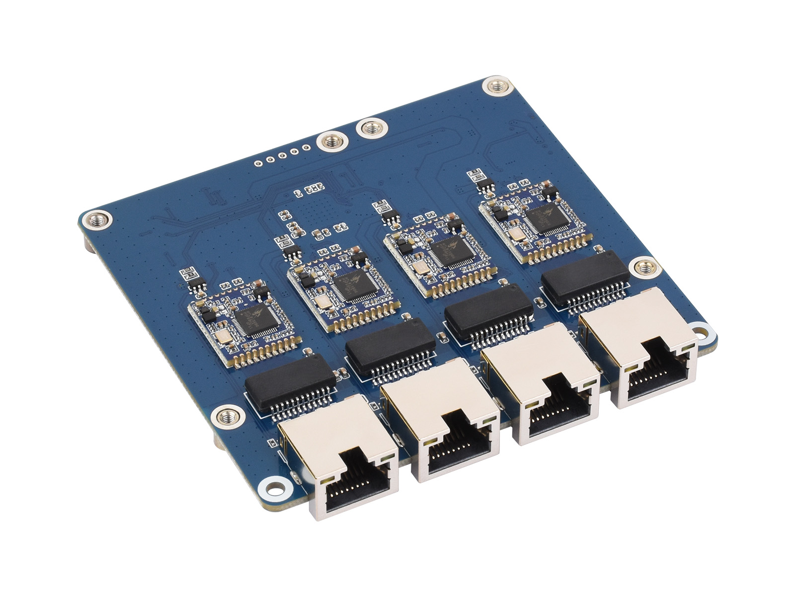 Waveshare PCIe TO 4-Ch Gigabit - огляд і ціна Raspberry Pi 5