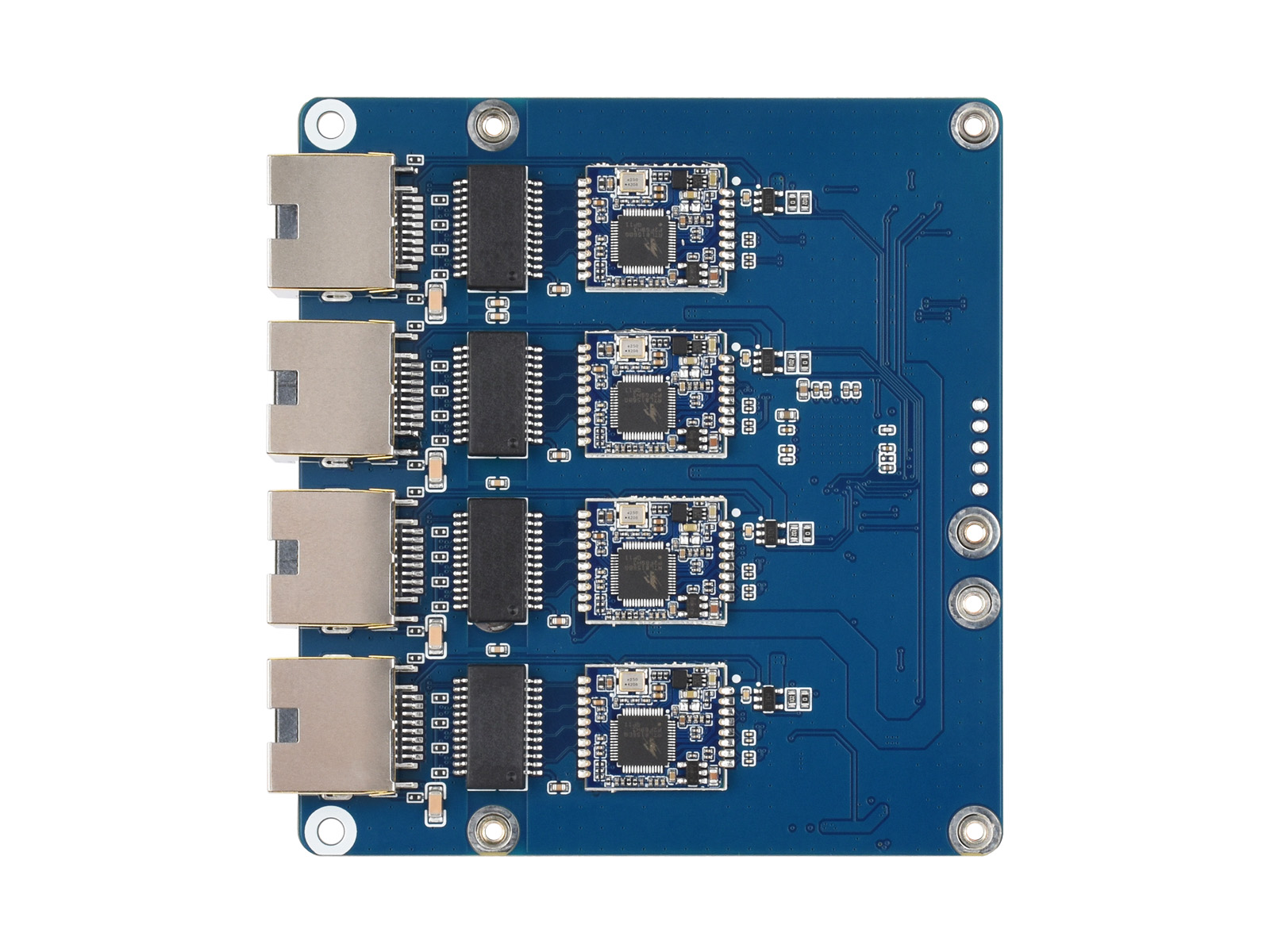Waveshare PCIe TO 4-Ch Gigabit - огляд і ціна Raspberry Pi 5