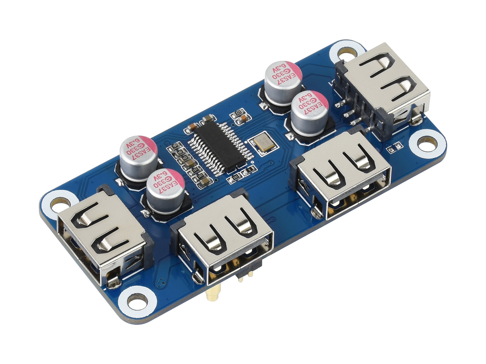 Waveshare USB HUB HAT (B) 4x p - огляд і ціна Pi Zero