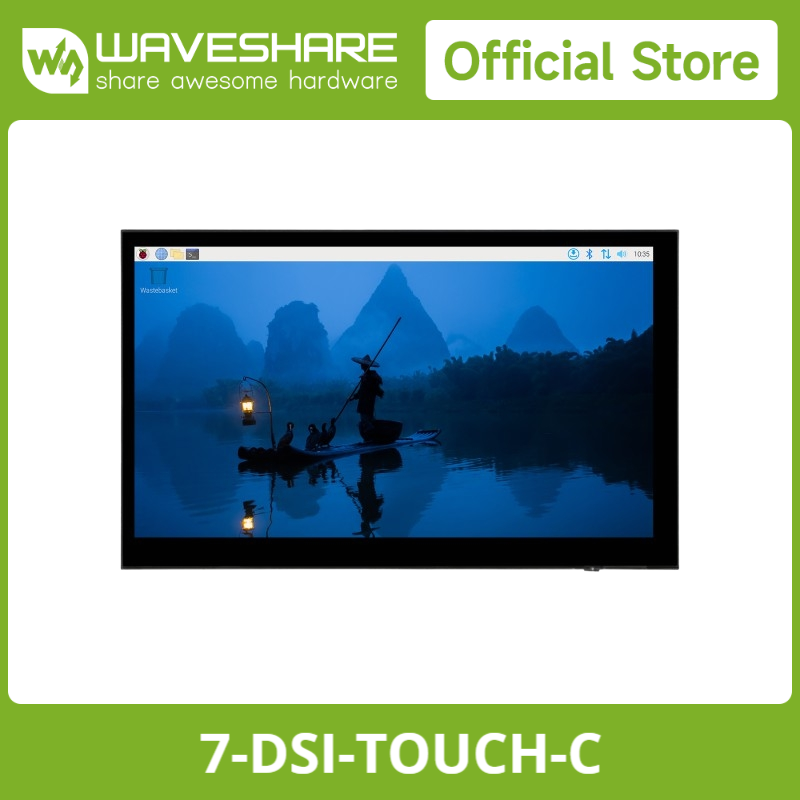 Waveshare 7inch DSI Capacitive - огляд і ціна Raspberry Pi 5