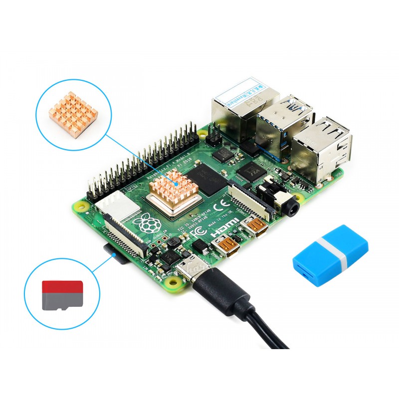 Raspberry Pi 4 Model B Starter - огляд і ціна Pi Power Supply