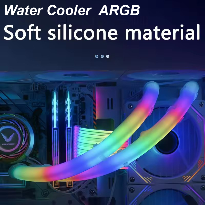 Soft Tube ARGB Vest CPU Liquid - огляд і ціна Pi Power Supply