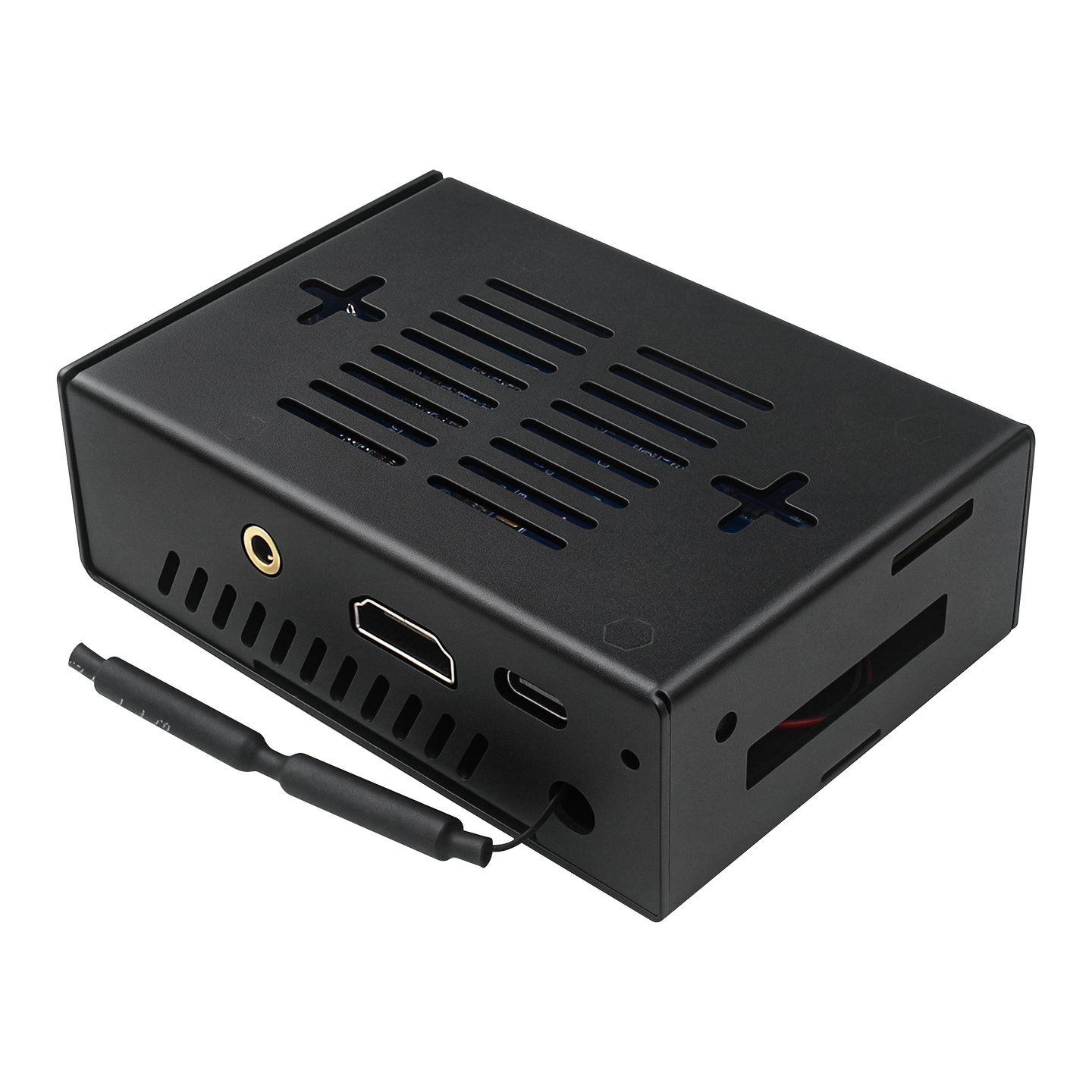 Orange Pi 4 Pro Metal Case Bla - огляд і ціна Pi 4 Case