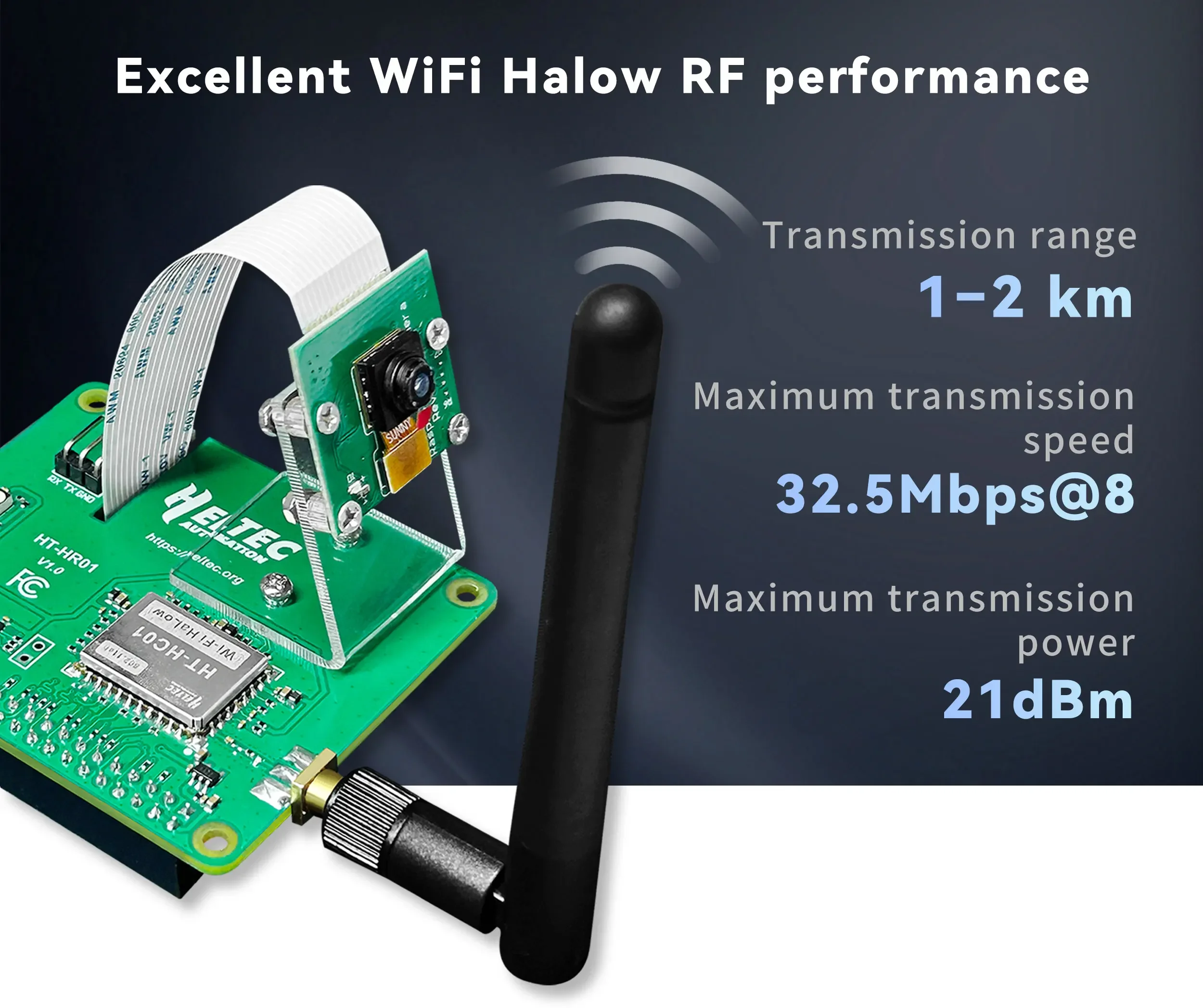 Heltec Pi-CamLow HR01 Wi-Fi Ha - огляд і ціна Pi Camera Module