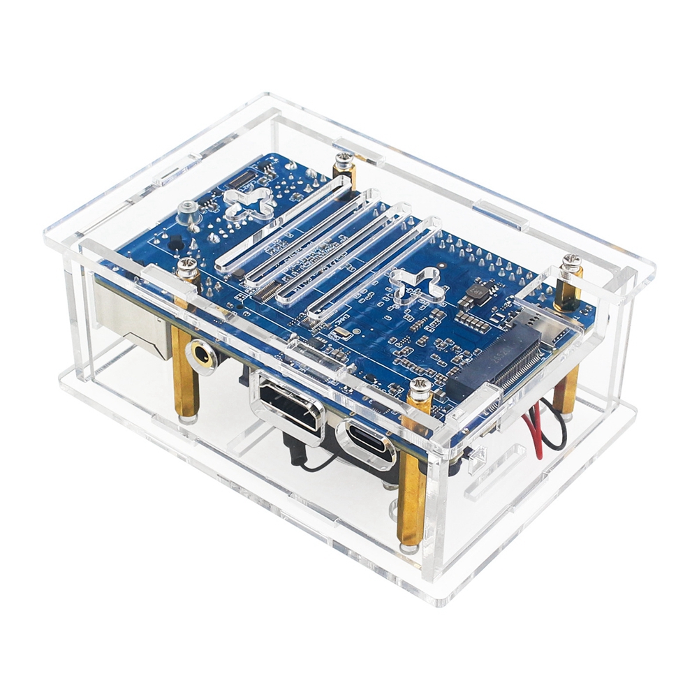 ABFN-Acrylic Case With Cooling - огляд і ціна Pi 4 Case