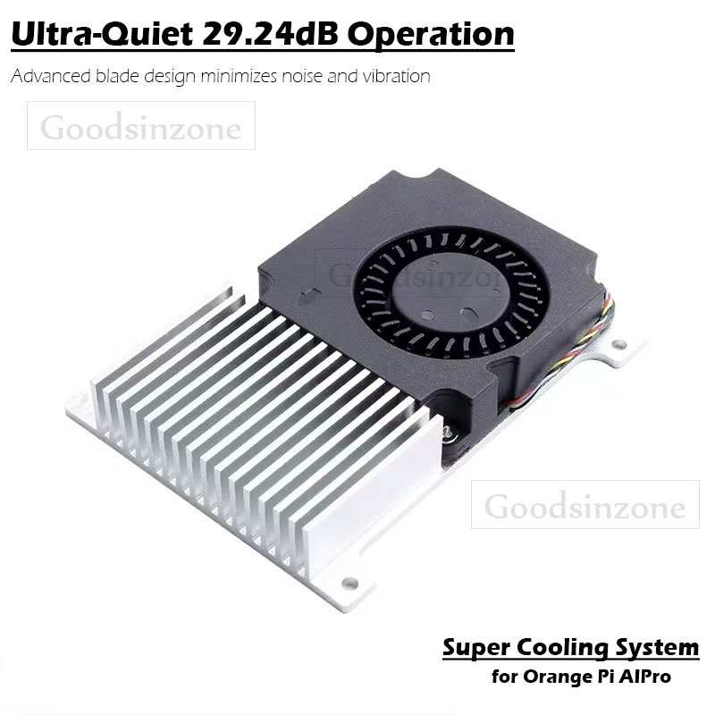 Cooling Fan with Heatsink Base - огляд і ціна Pi Power Supply