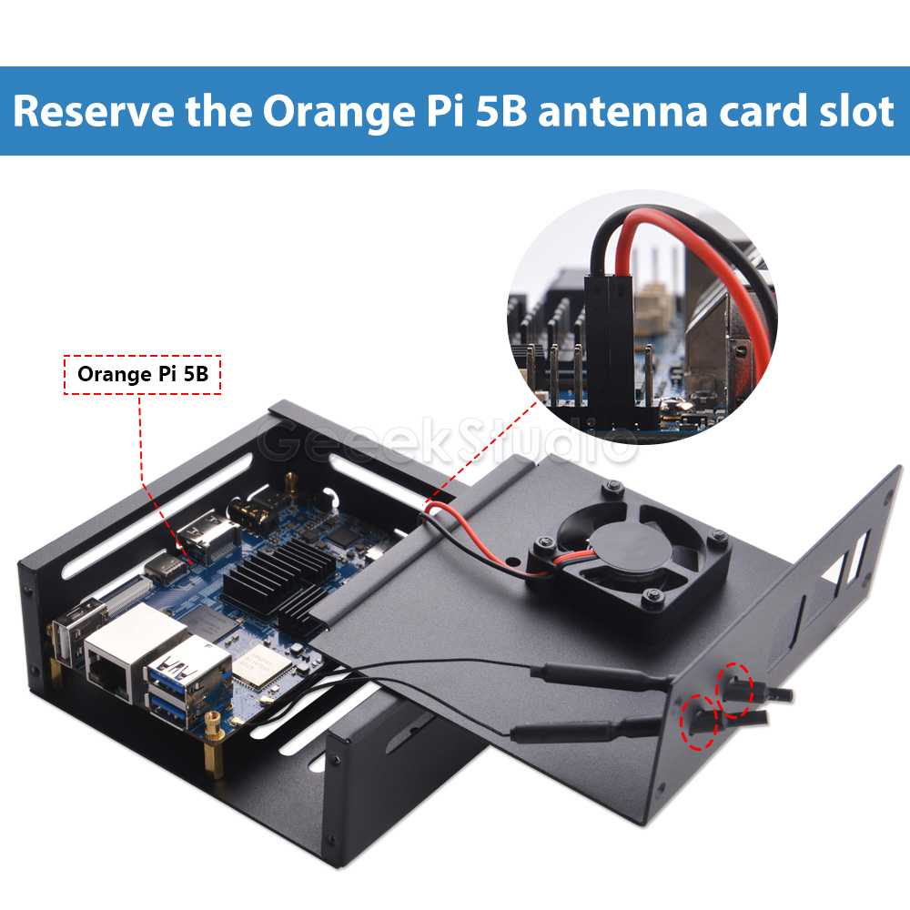 Orange Pi 5/5B Metal Protectiv - огляд і ціна Pi Cooler