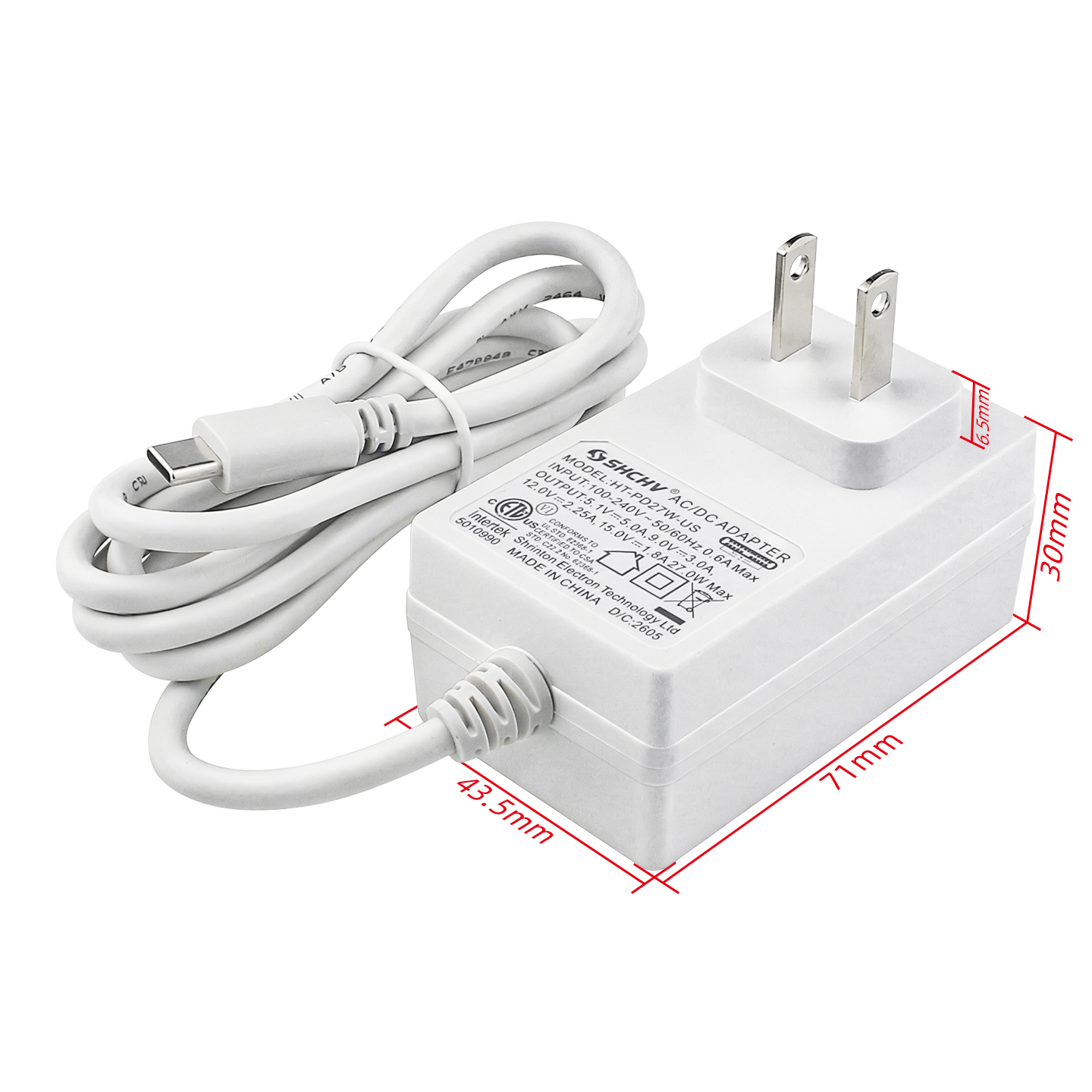 Raspberry Pi 5 5.1V 5A Power S - огляд і ціна Pi Power Supply