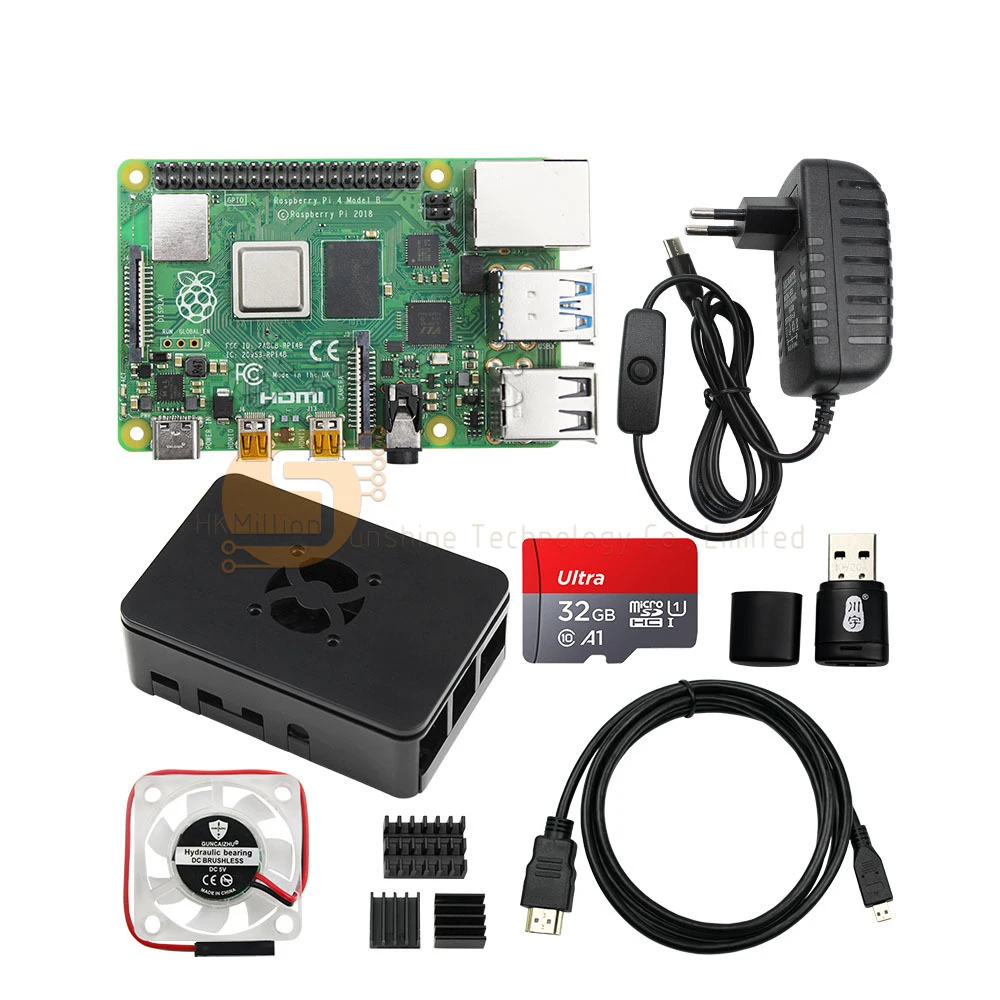 Raspberry Pi 4 8G 4G 2G Starte - огляд і ціна Pi 4 Case