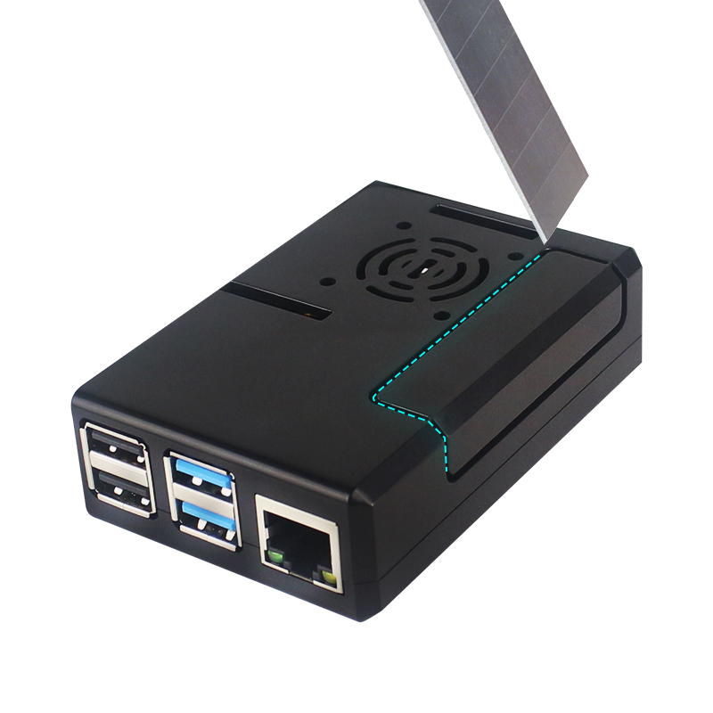 Raspberry Pi ABS Case Black Pl - огляд і ціна Pi 4 Case