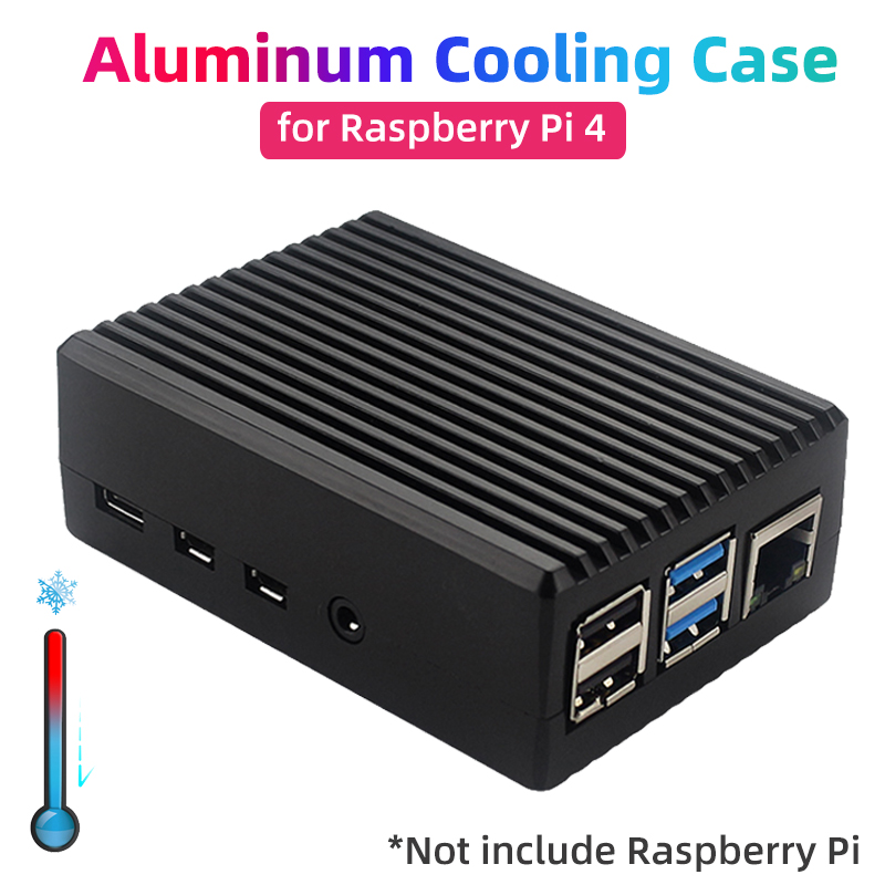 Raspberry Pi 4 Aluminum Alloy  - огляд і ціна Pi 4 Case
