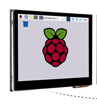 3.5inch Capacitive Touch Scree - огляд і ціна Raspberry Pi